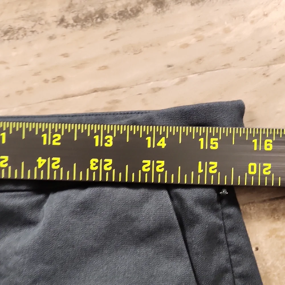 Eileen Fisher Boot Cut Flare‎ Pants Womens 8 Gray Organic Cotton